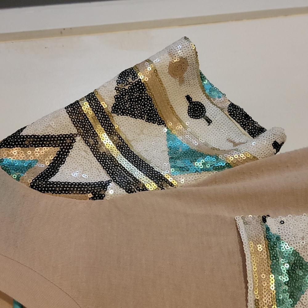 Aztec and sequin top - Picture 4 of 5